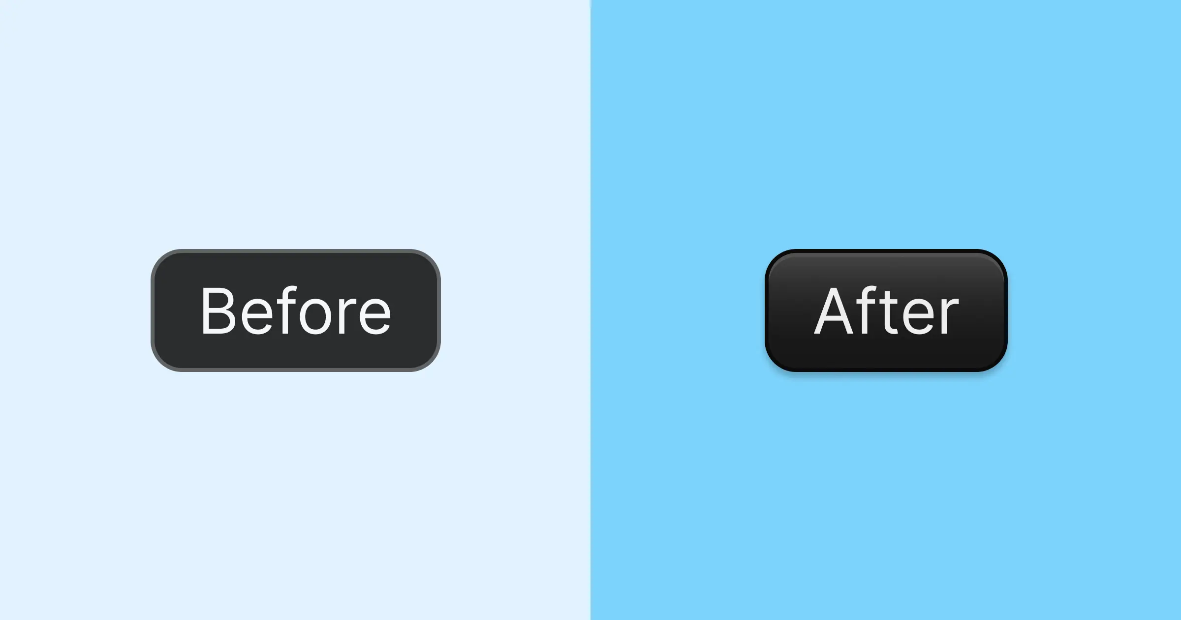 Cover image for "Make your button look like an actual button"