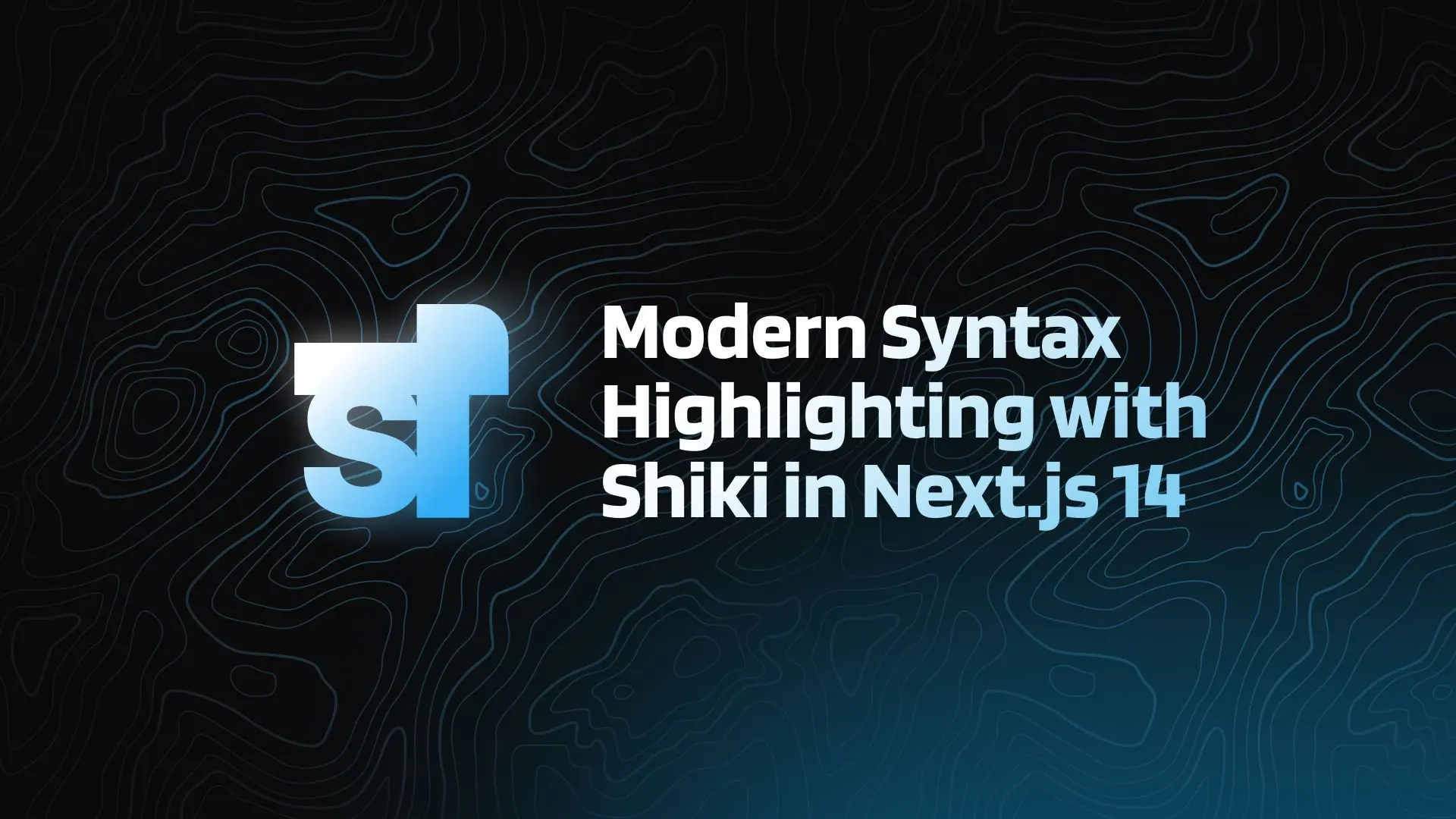Cover image for "Modern Syntax Highlighting with Shiki in Next.js 14"